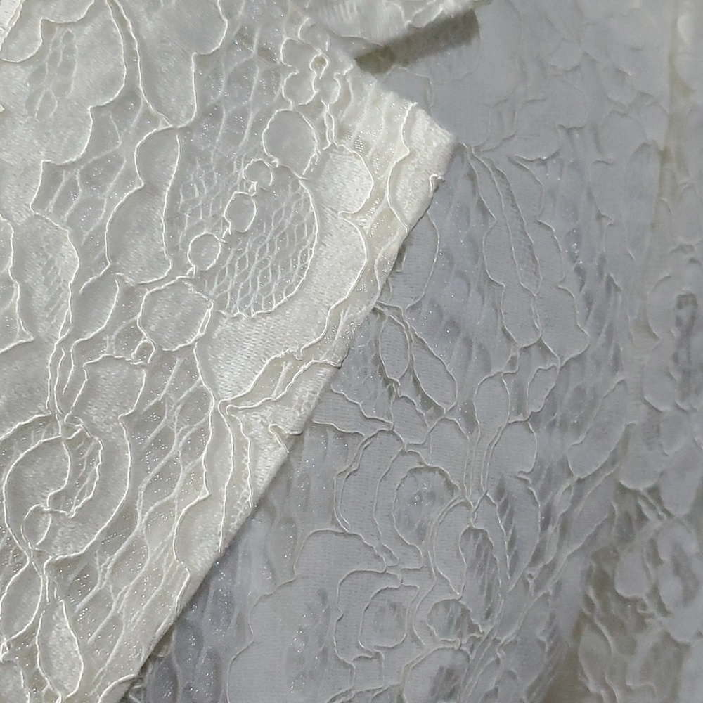 Asos bridal wedding lace overlay blazer nwt - Picture 2 of 7